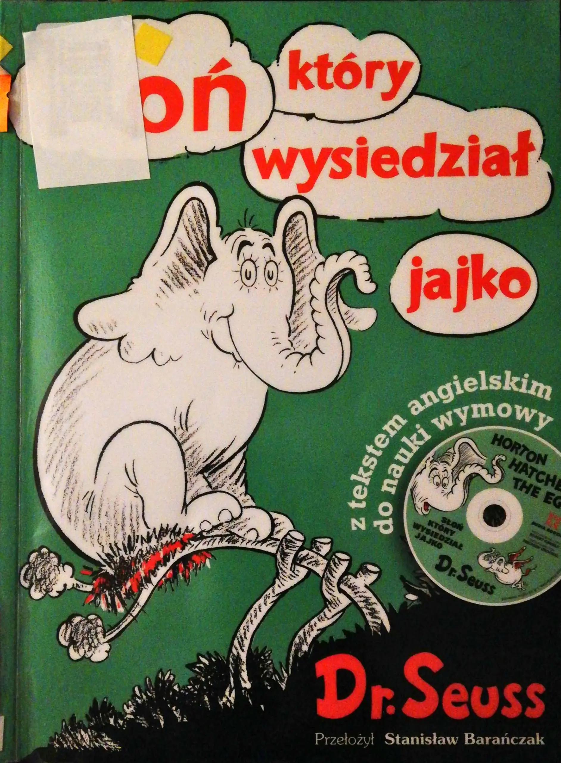 Książka - Słoń, który wysiedział jajko