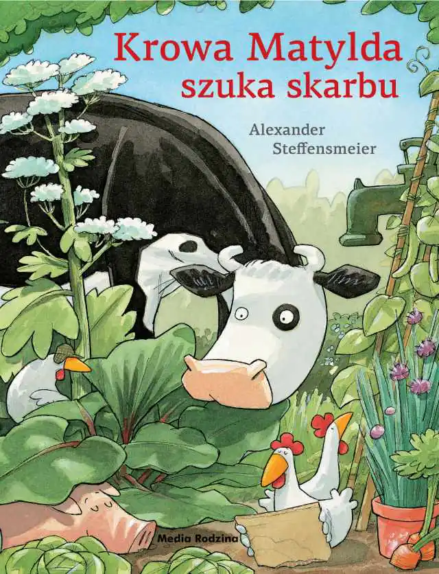 Książka - Krowa Matylda szuka skarbu