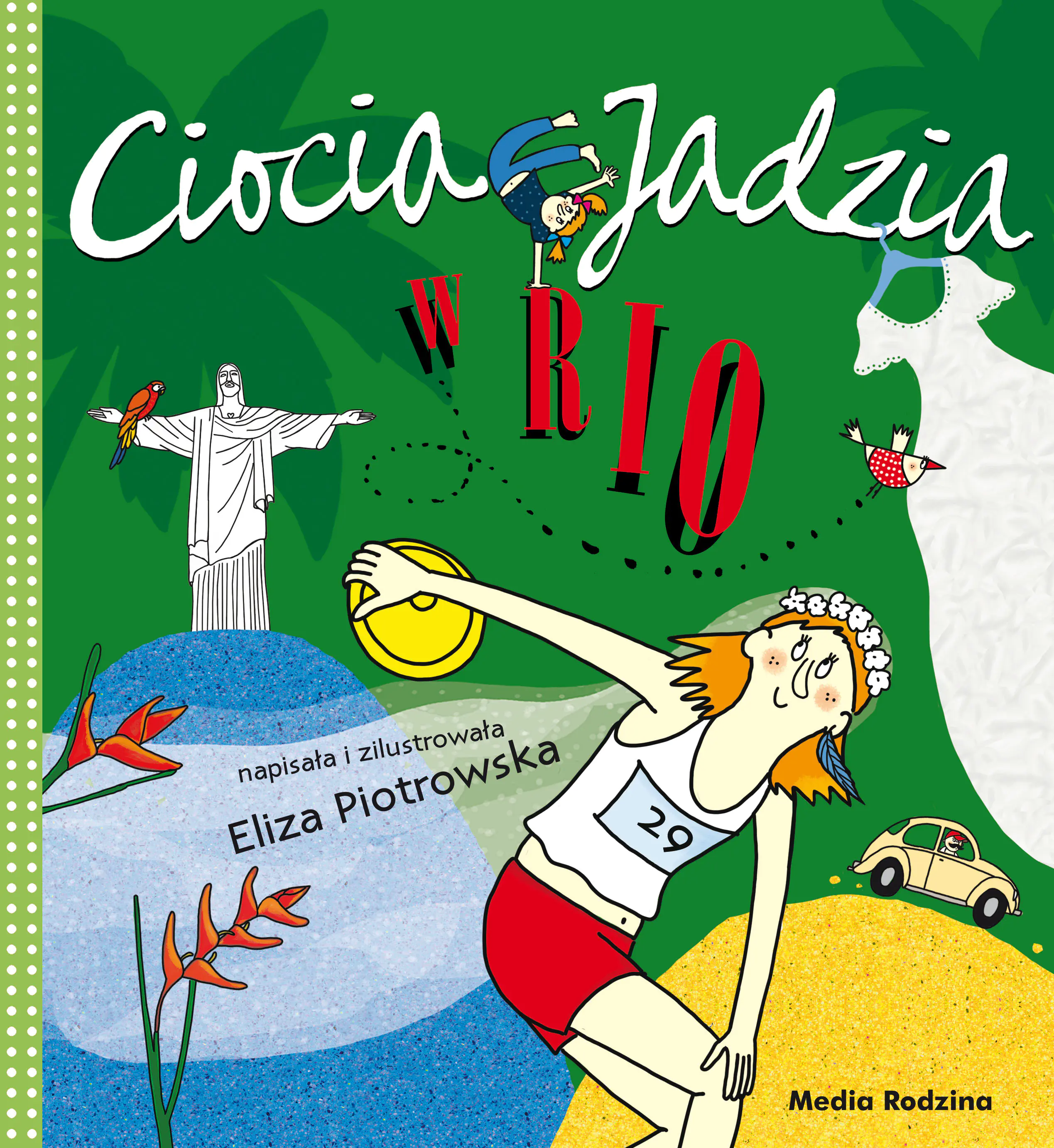 Książka - Ciocia Jadzia w Rio