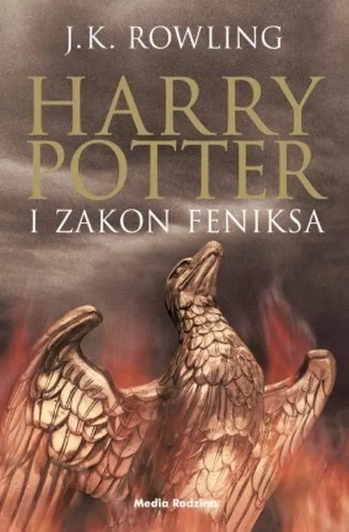 Książka - Harry Potter 5 Zakon Feniksa  (czarna edycja)