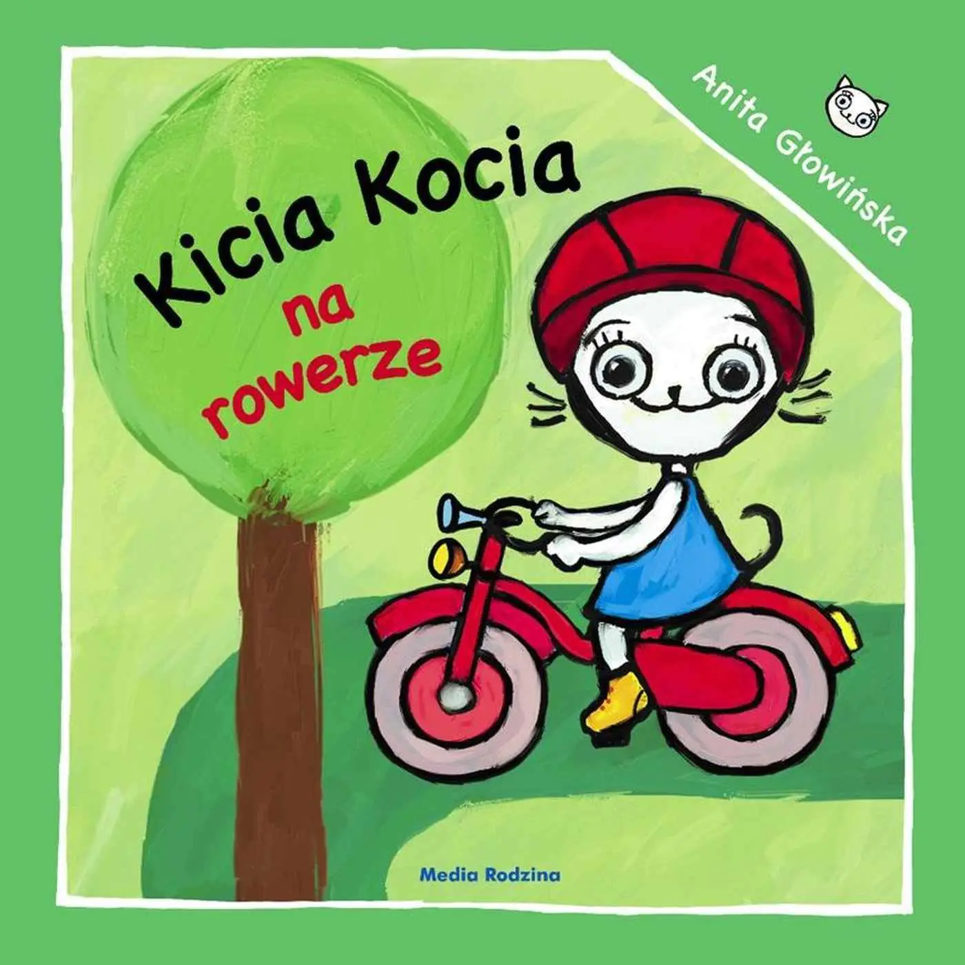 Książka - Kicia Kocia na rowerze
