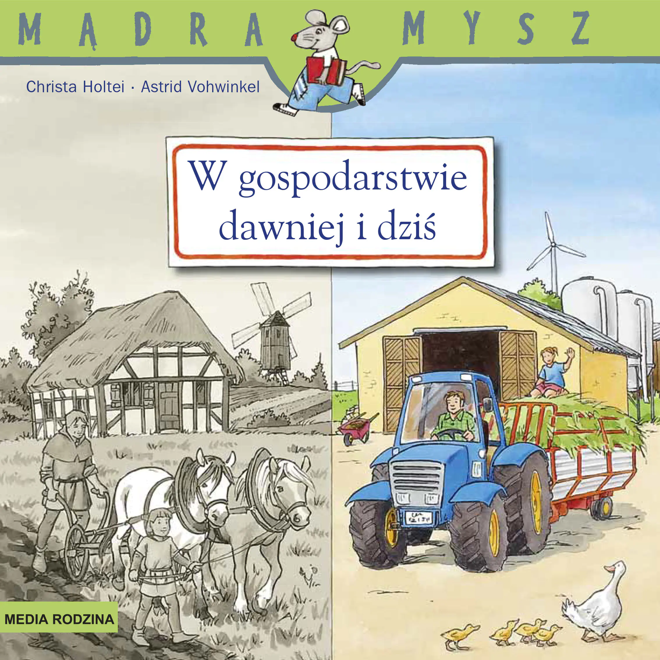 Książka - Mądra mysz. W gospodarstwie dawniej i dziś