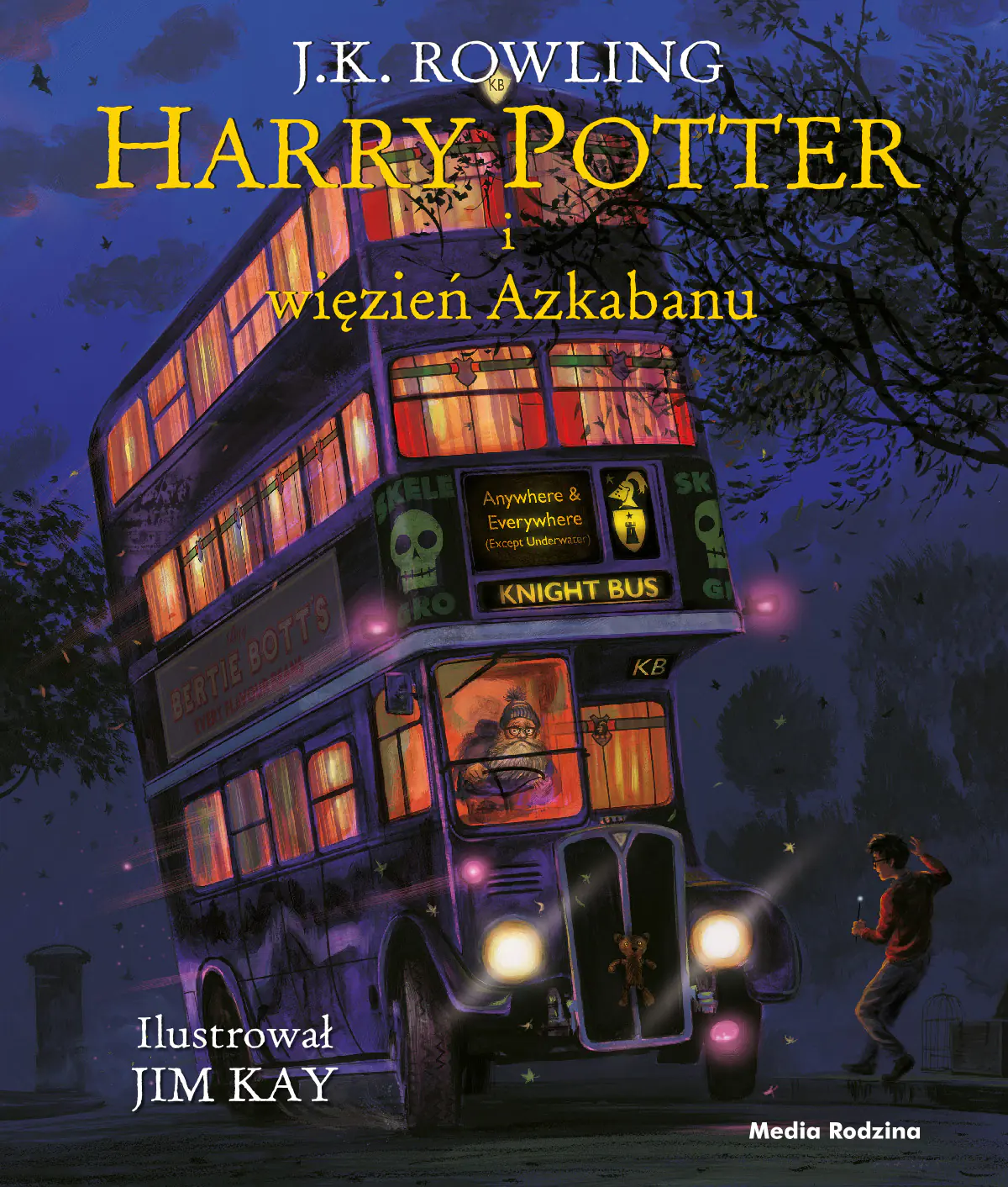 Książka - Harry Potter i Więzień Azkabanu (wydanie ilustrowane). Tom 3