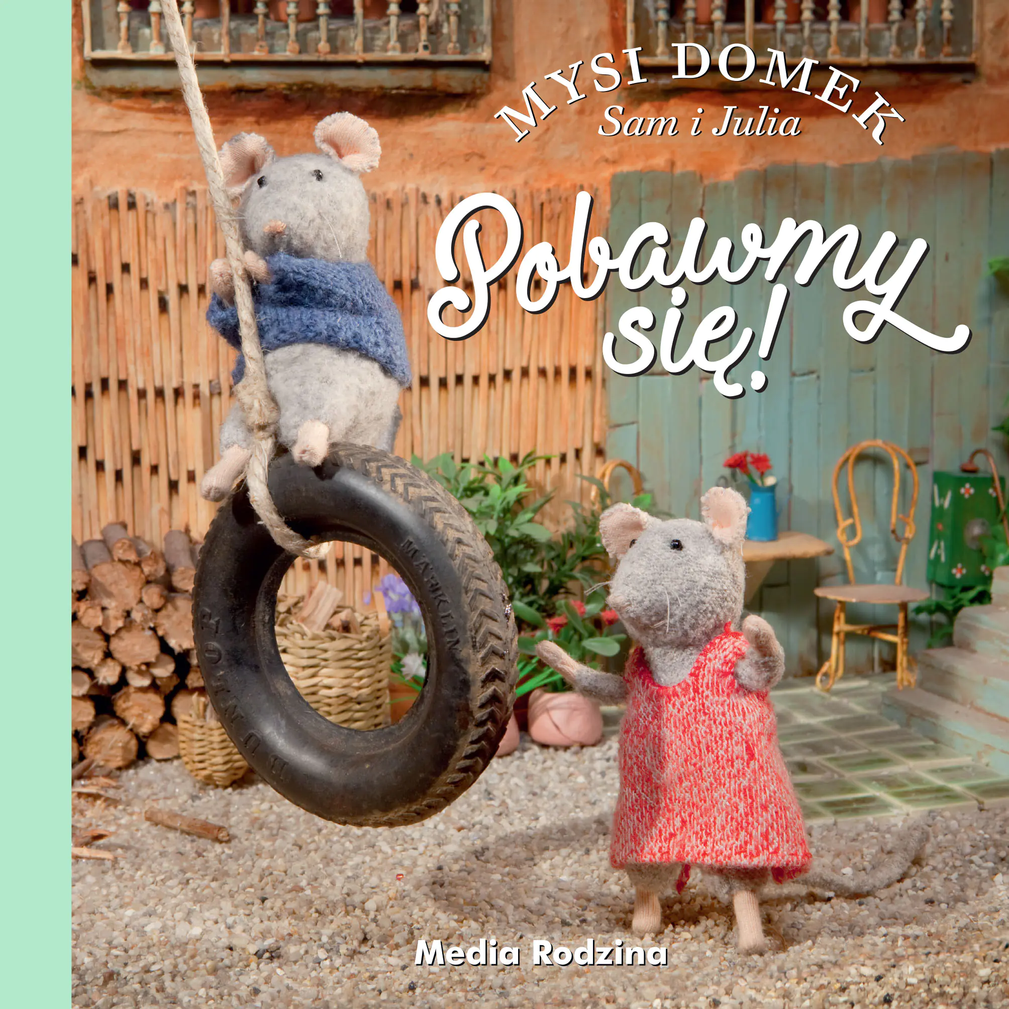 Książka - Mysi domek. Pobawmy się!