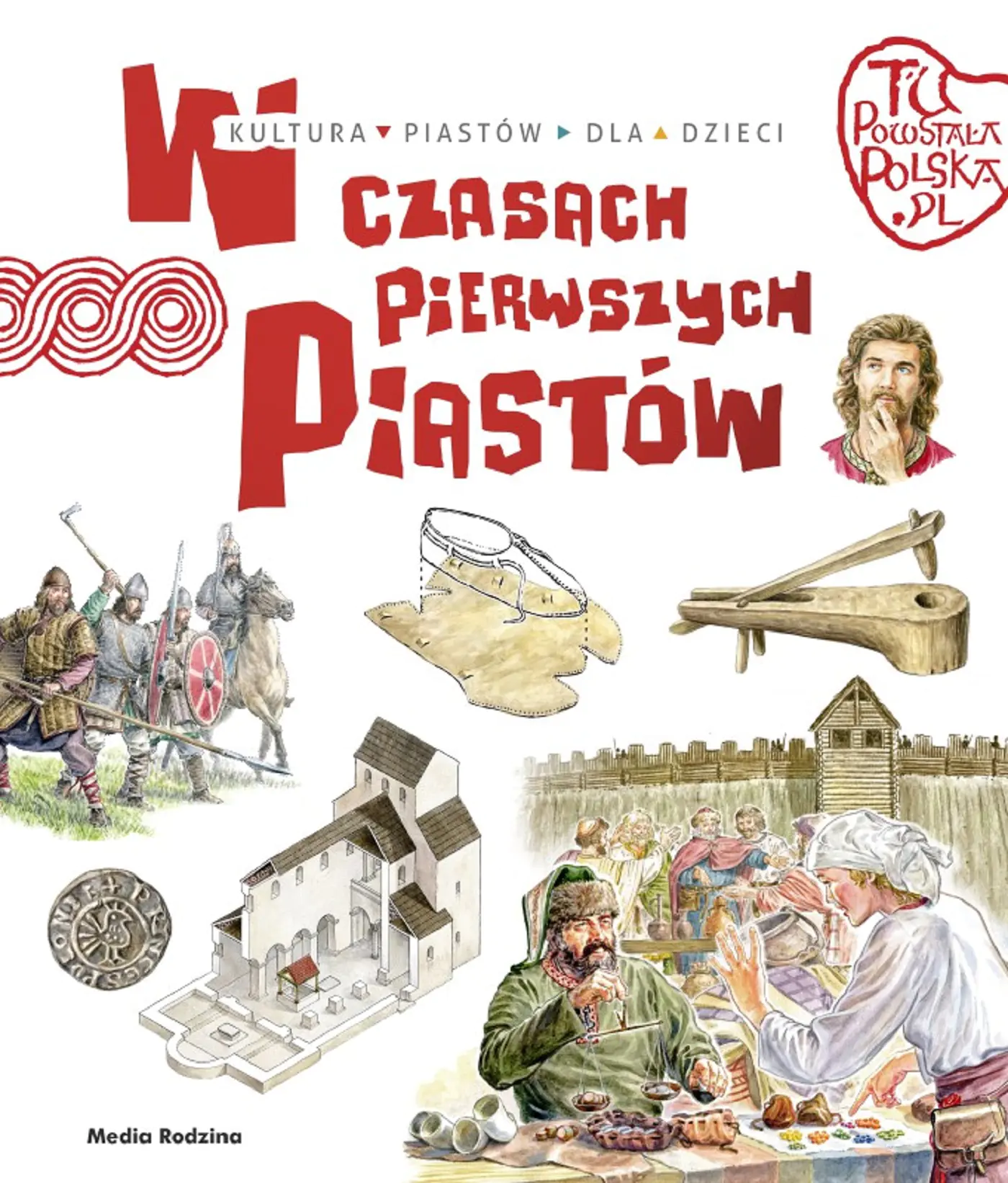 Książka - W czasach pierwszych Piastów