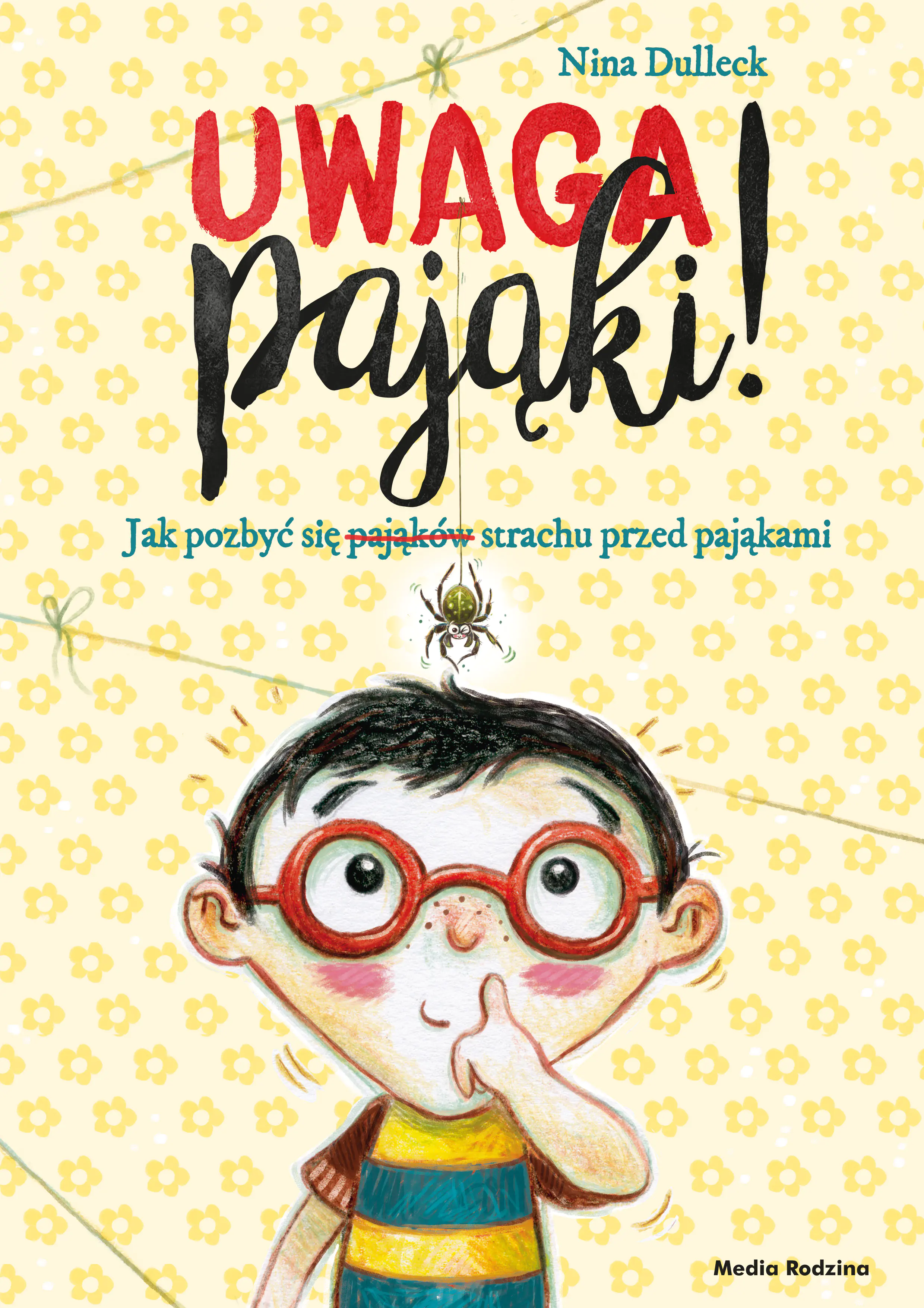 Książka - Uwaga, pająki!