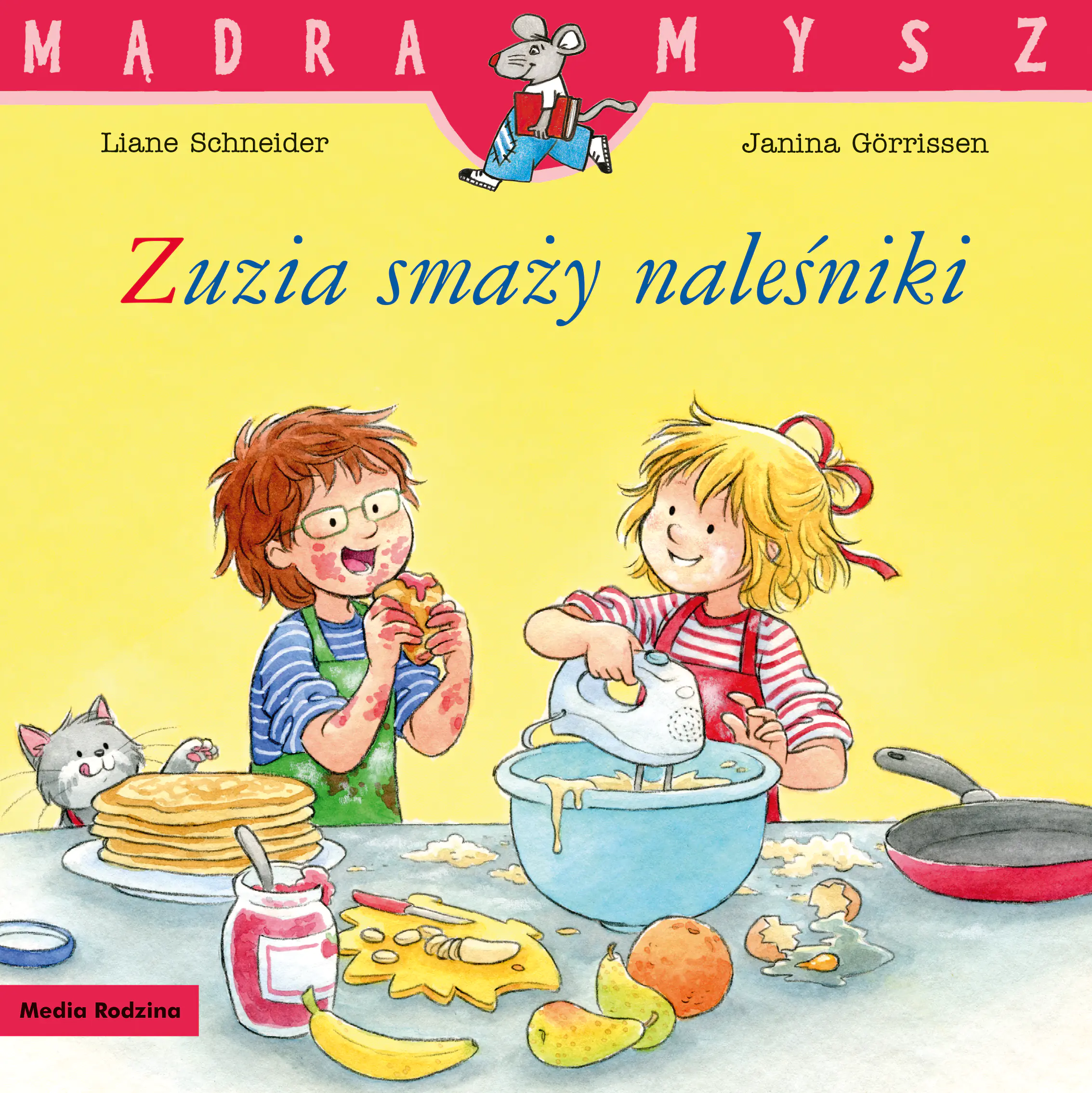 Książka - Zuzia smaży naleśniki. Mądra mysz