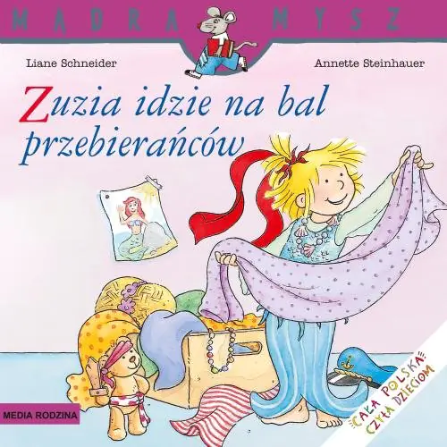 Książka - Zuzia idzie na bal przebierańców. Mądra Mysz