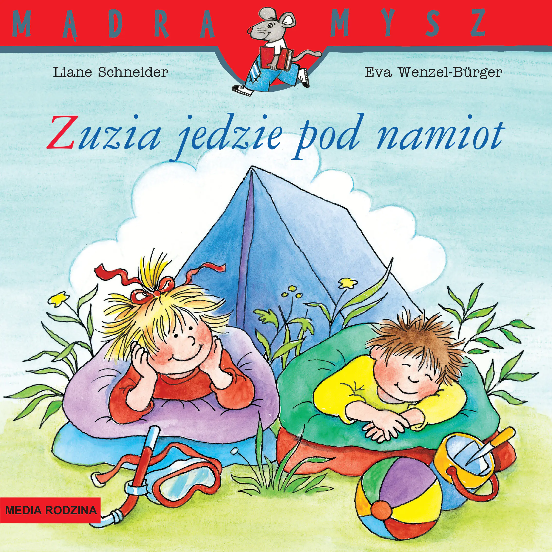 Książka - Zuzia jedzie pod namiot