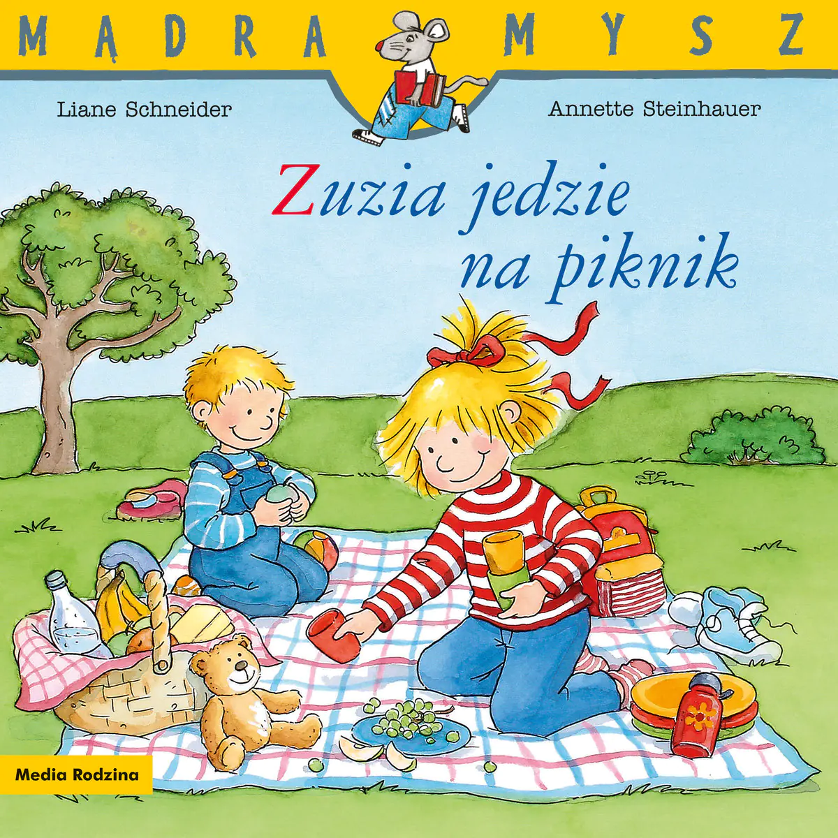 Książka - Zuzia jedzie na piknik. Mądra Mysz
