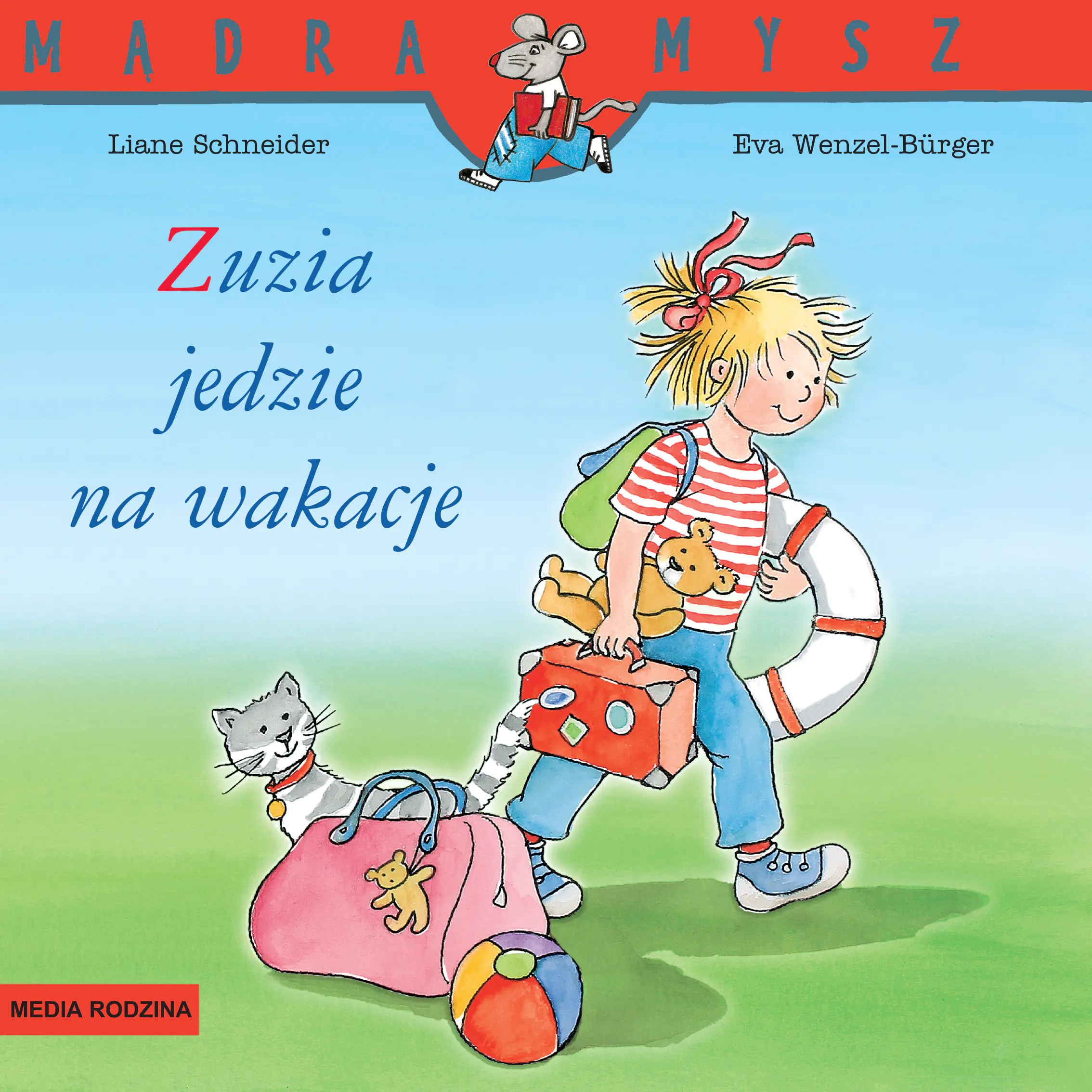 Książka - Zuzia jedzie na wakacje. Mądra Mysz