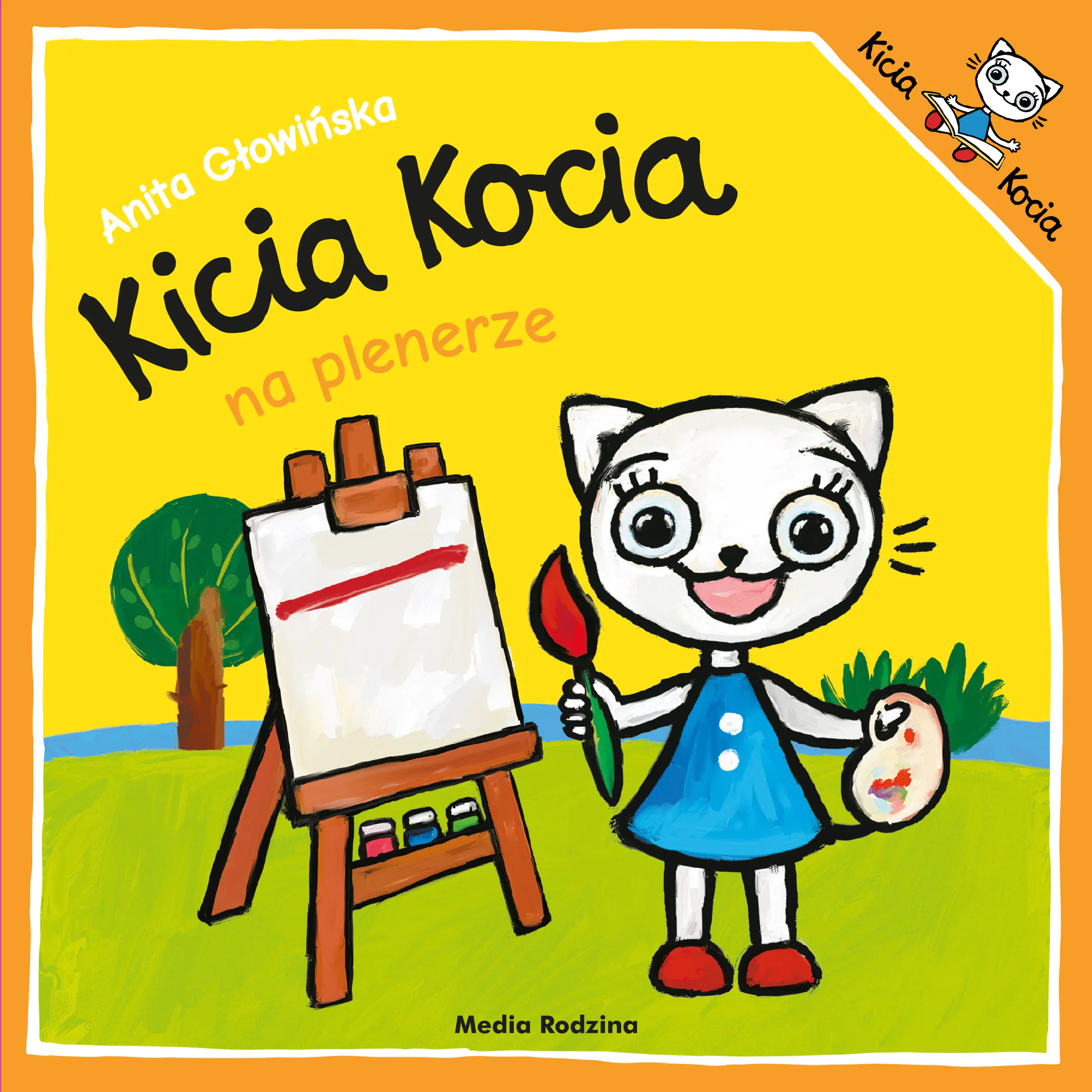 Książka - Kicia Kocia na plenerze