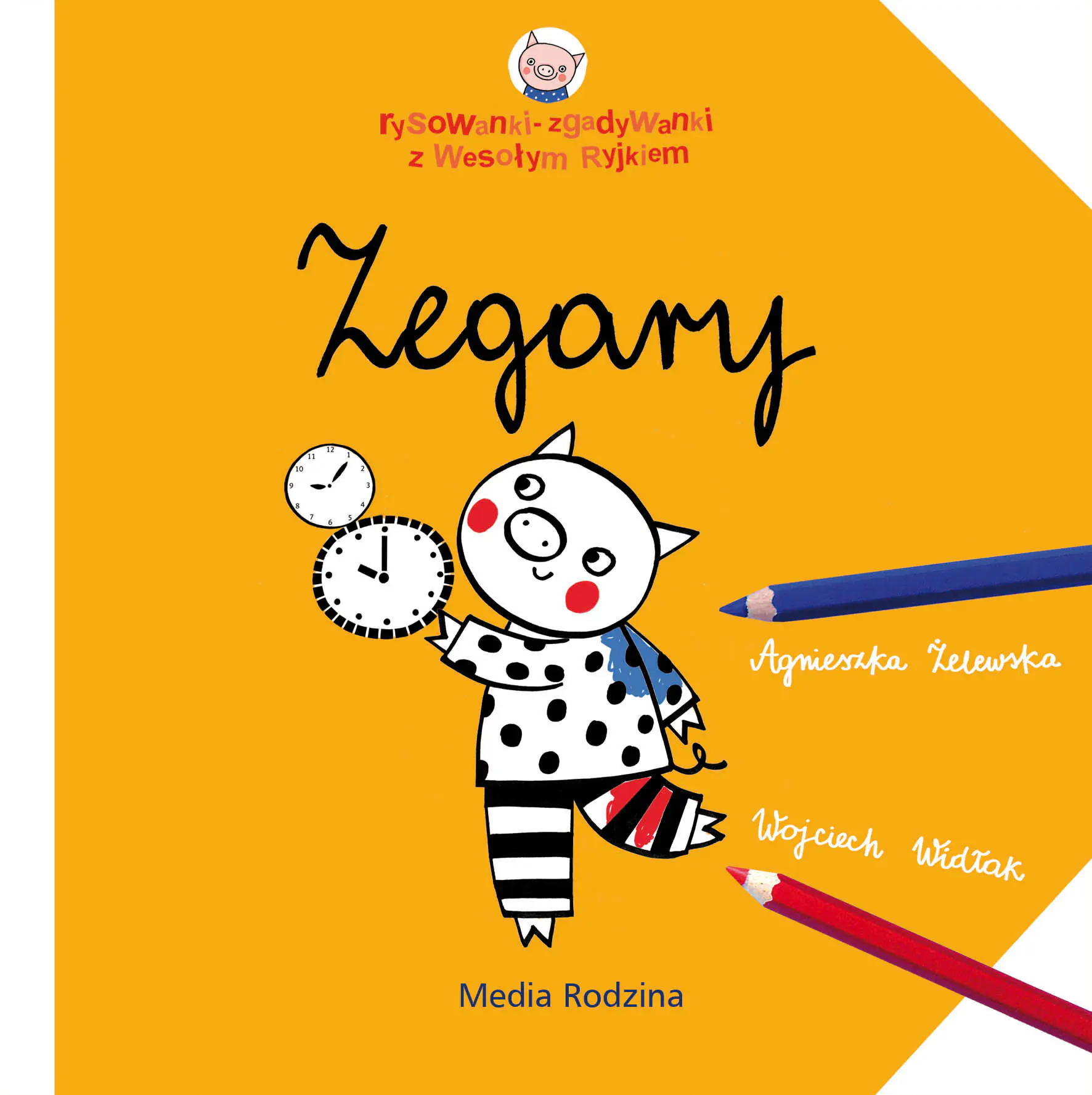 Książka - Wesoły Ryjek. Zegary