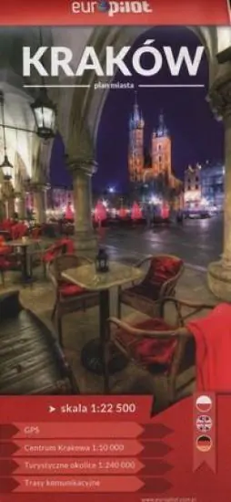 Książka - Kraków. Plan miasta 1:22 500
