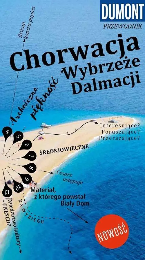 Książka - Chorwacja. Wybrzeże Dalmacji