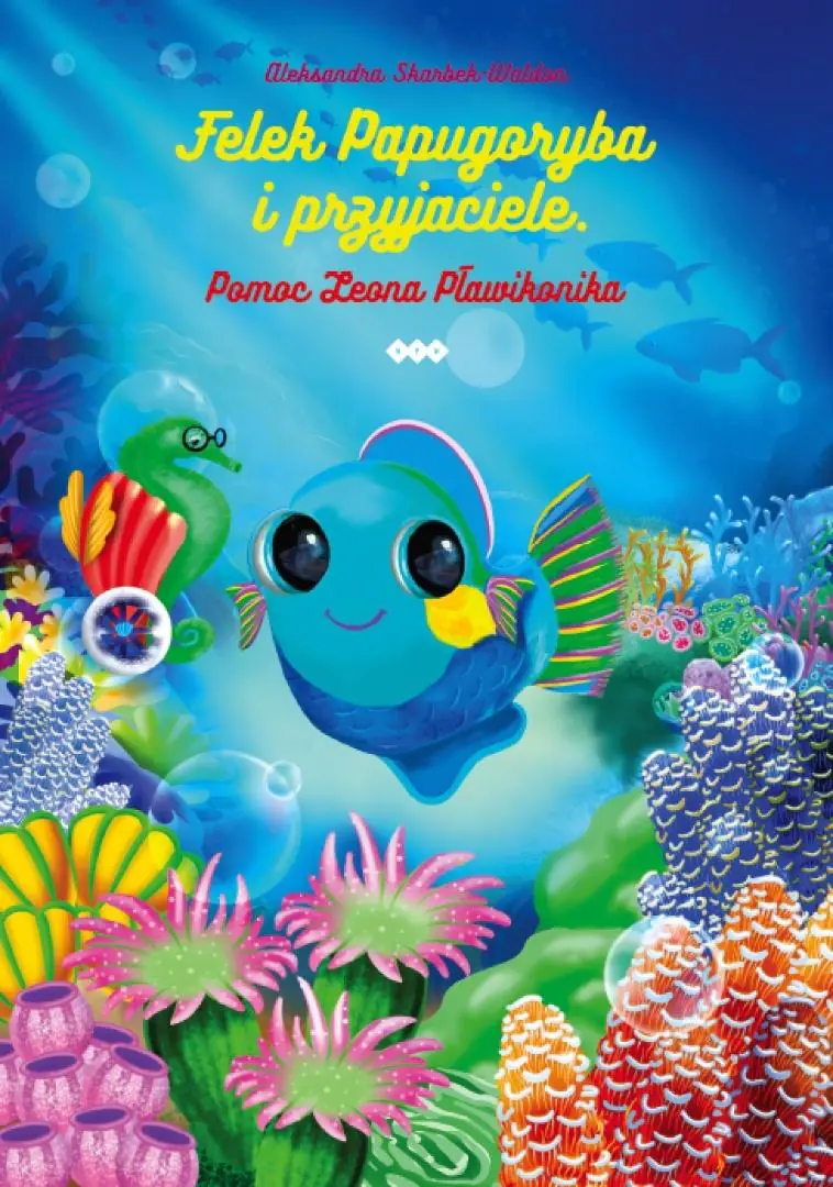 Książka - Felek Papugoryba i przyjaciele