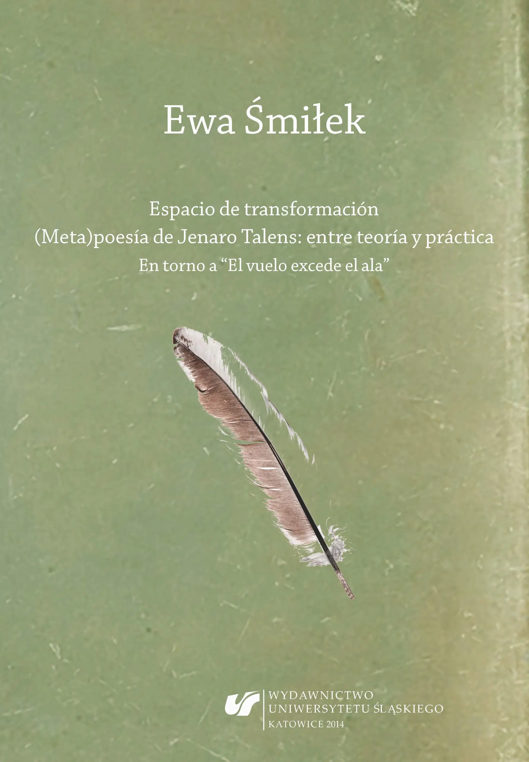 Książka - Espacio de transformación. (Meta)poesa de Jenaro..