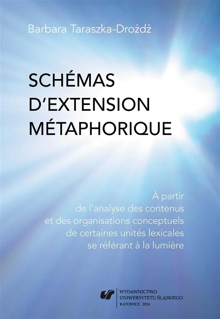 Książka - Schemas d'extension metaphorique