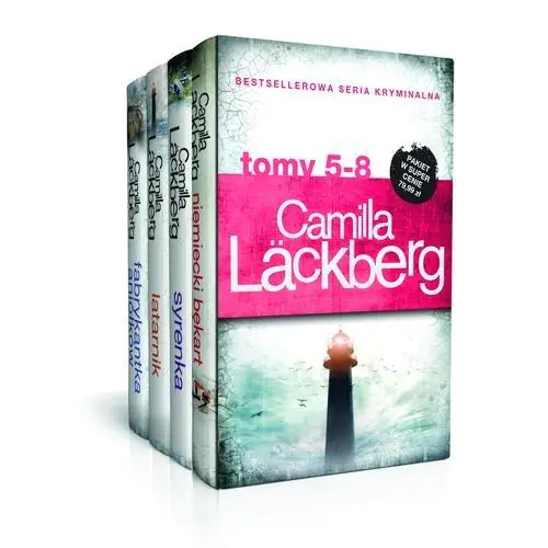 Książka - Pakiet Camilla Lackberg t. 5-8 wyd.2
