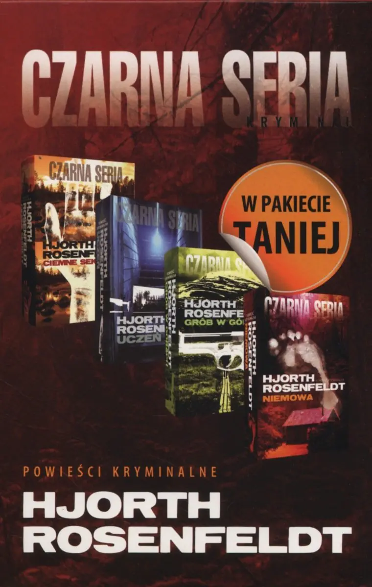 Książka - Pakiet Hjorth / Rosenfeldt I-IV