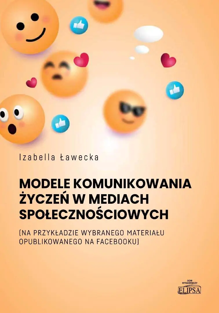 Książka - Modele komunikowania życzeń w mediach..