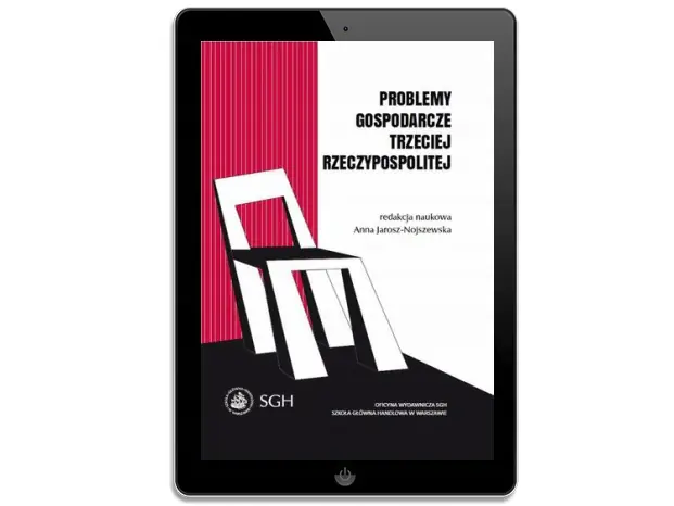 Książka - Problemy gospodarcze trzeciej Rzeczypospolitej