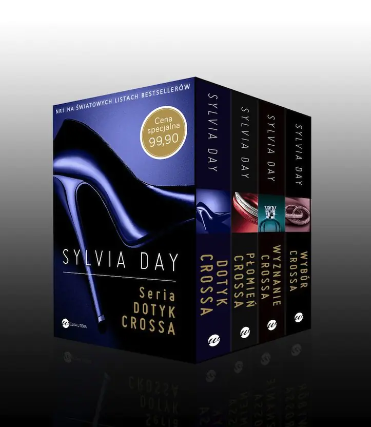 Książka - Pakiet: Dotyk Crossa / Płomień Crossa / Wyznanie Crossa / Wybór Crossa