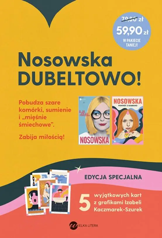 Książka - Nosowska DUBELTOWO!