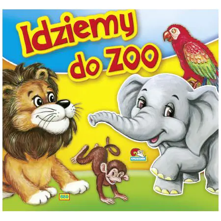 Książka - Idziemy do zoo (sztywne strony) 689