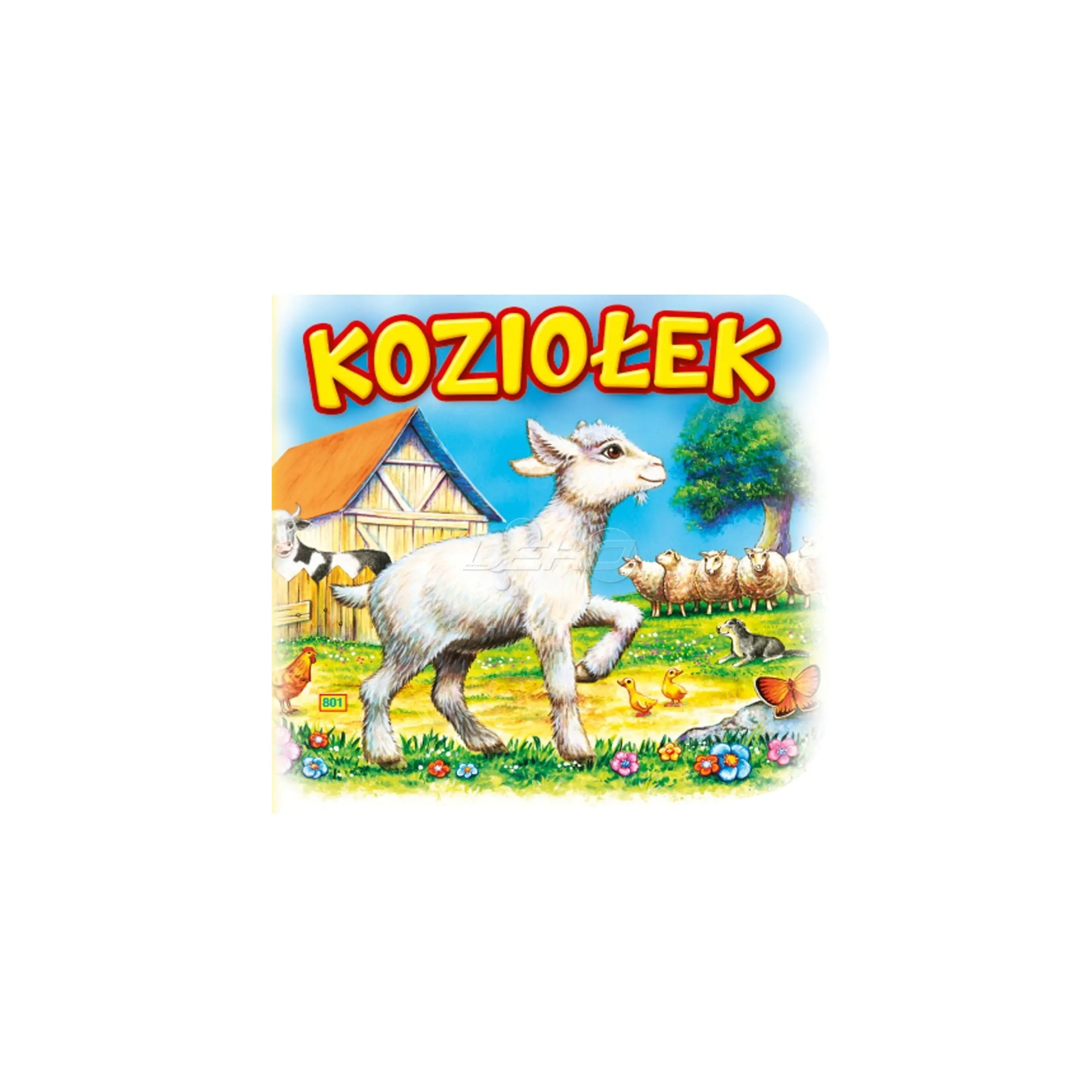Książka - Sztywne strony kwadrat. Koziołek 801
