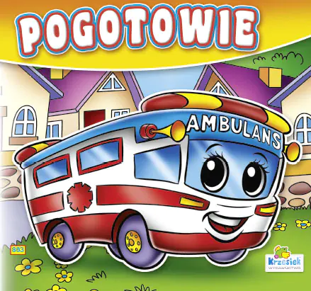 Książka - Pogotowie. Książeczka kartonowa