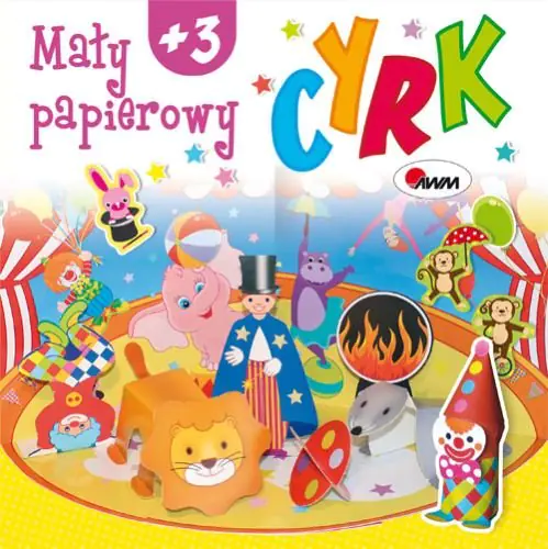Książka - Mały, papierowy cyrk