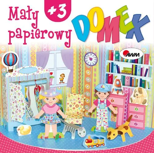 Książka - Mały papierowy domek