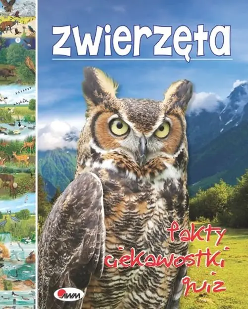 Książka - Zwierzęta. Fakty, ciekawostki, quiz