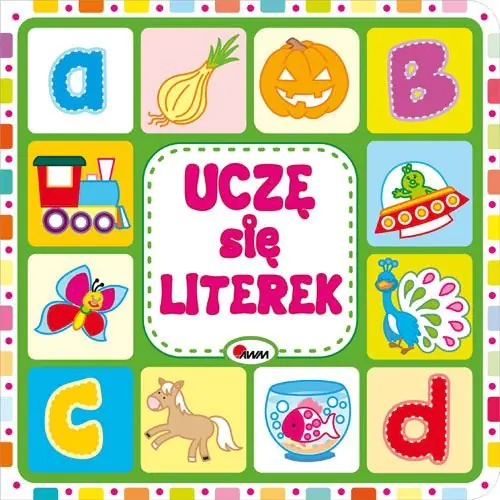 Książka - Uczę się literek