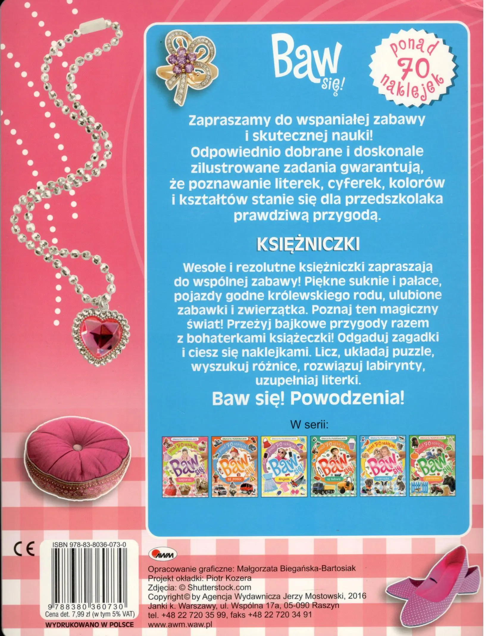 Książka - Baw się! Księżniczki