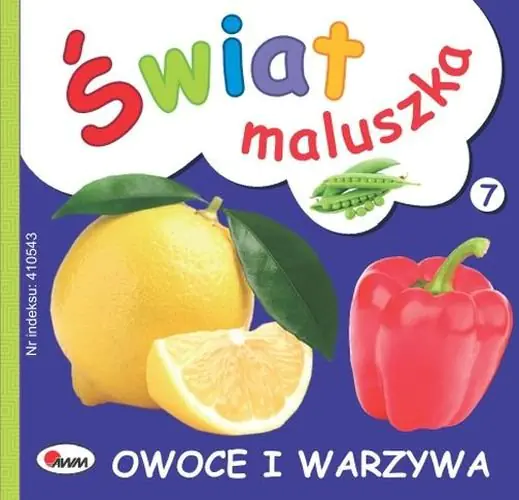 Książka - Świat maluszka. Owoce i warzywa