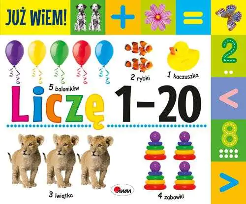 Książka - Liczę 1-20 już wiem