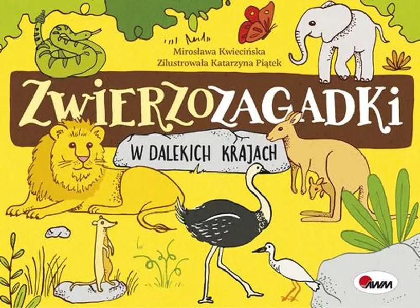 Książka - Zwierzozagadki. W dalekich krajach