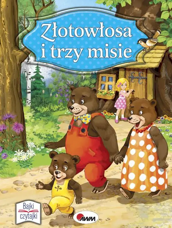 Książka - Bajki czytajki. Złotowłosa i trzy misie