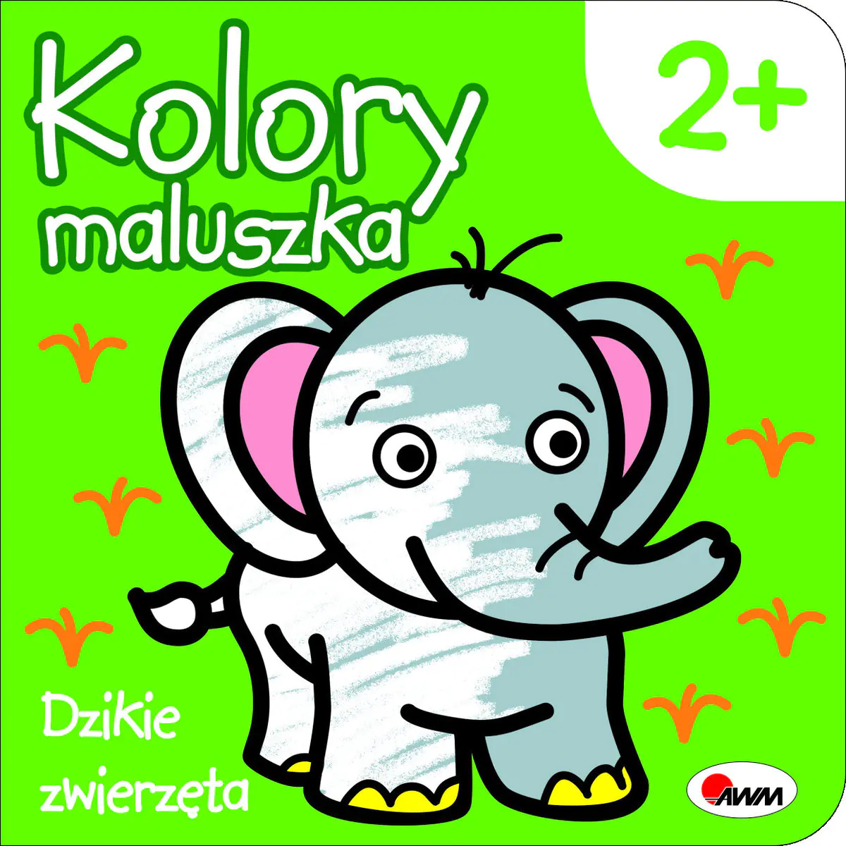 Książka - Kolory maluszka. Dzikie zwierzęta