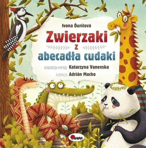 Książka - Zwierzaki z abecadła cudaki