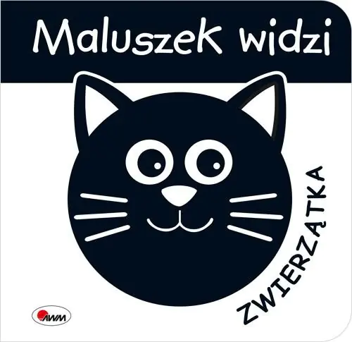 Książka - Maluszek widzi zwierzątka