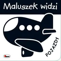 Książka - KSIĄŻECZKA Harmonijkowa Maluszek Widzi POJAZDY Kontrastowe BARWY Książka