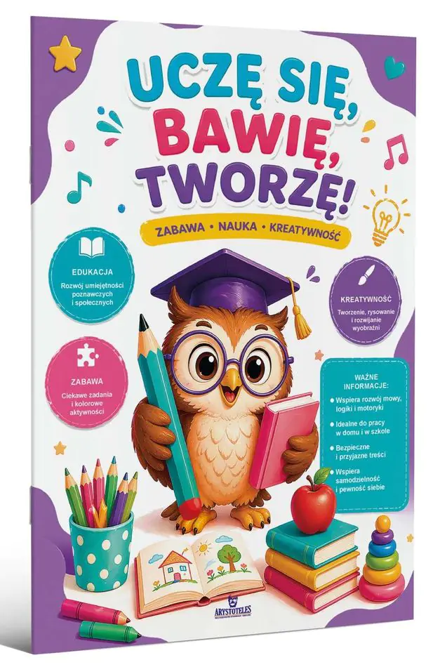 Książka - Uczę się, bawię, tworzę!