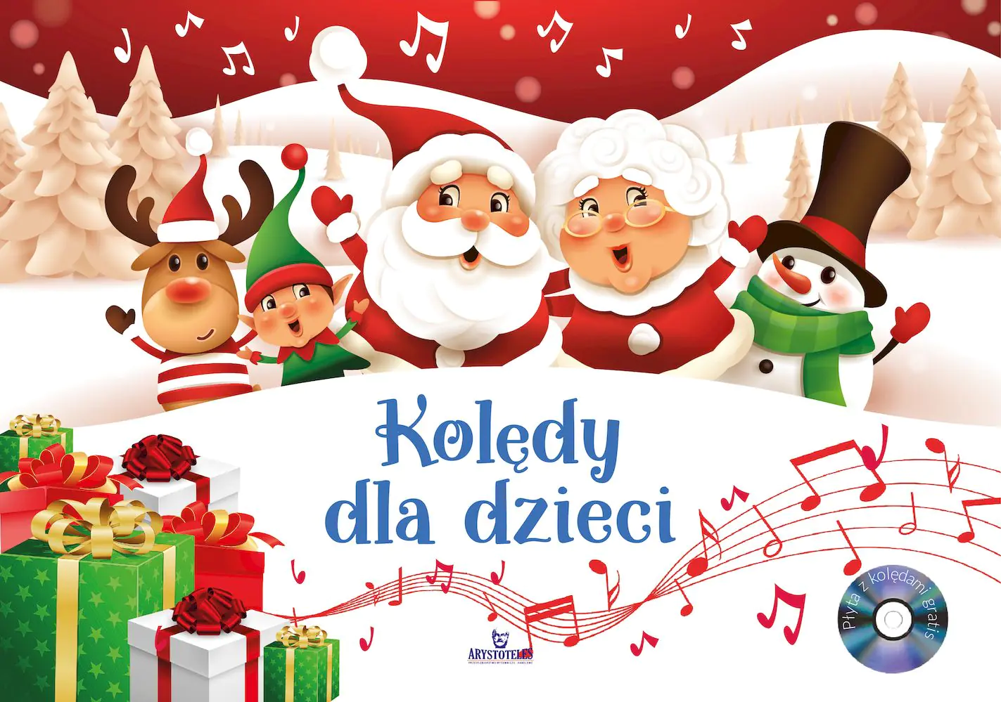 Książka - Kolędy dla dzieci + CD