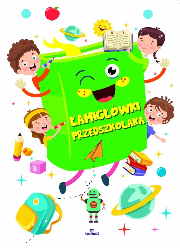 Książka - Łamigłówki przedszkolaka