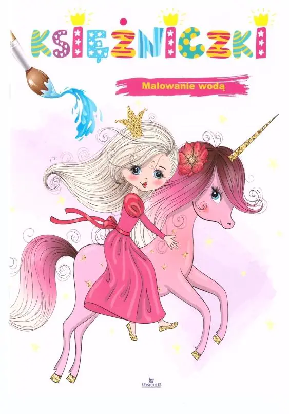 Książka - Księżniczki. Malowanie wodą