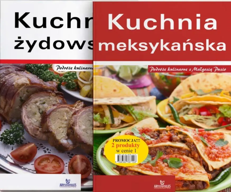Książka - Pakiet: Kuchnia żydowska + Kuchnia meksykańska
