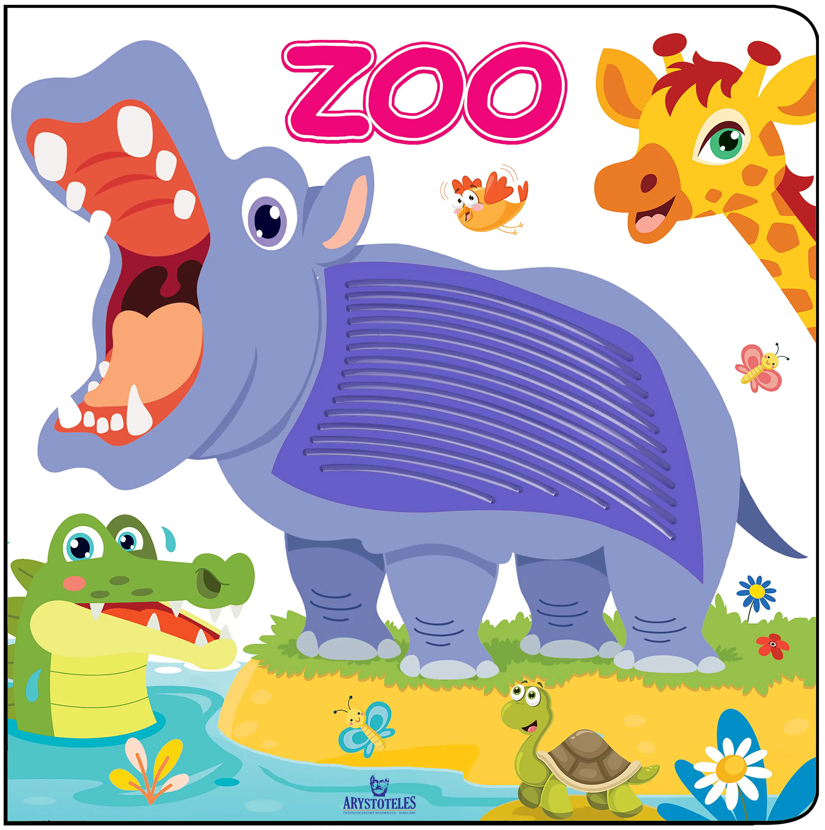 Książka - ZOO. Książeczka sensoryczna